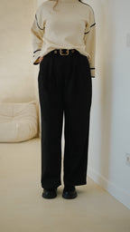 Pantalon noir Elio