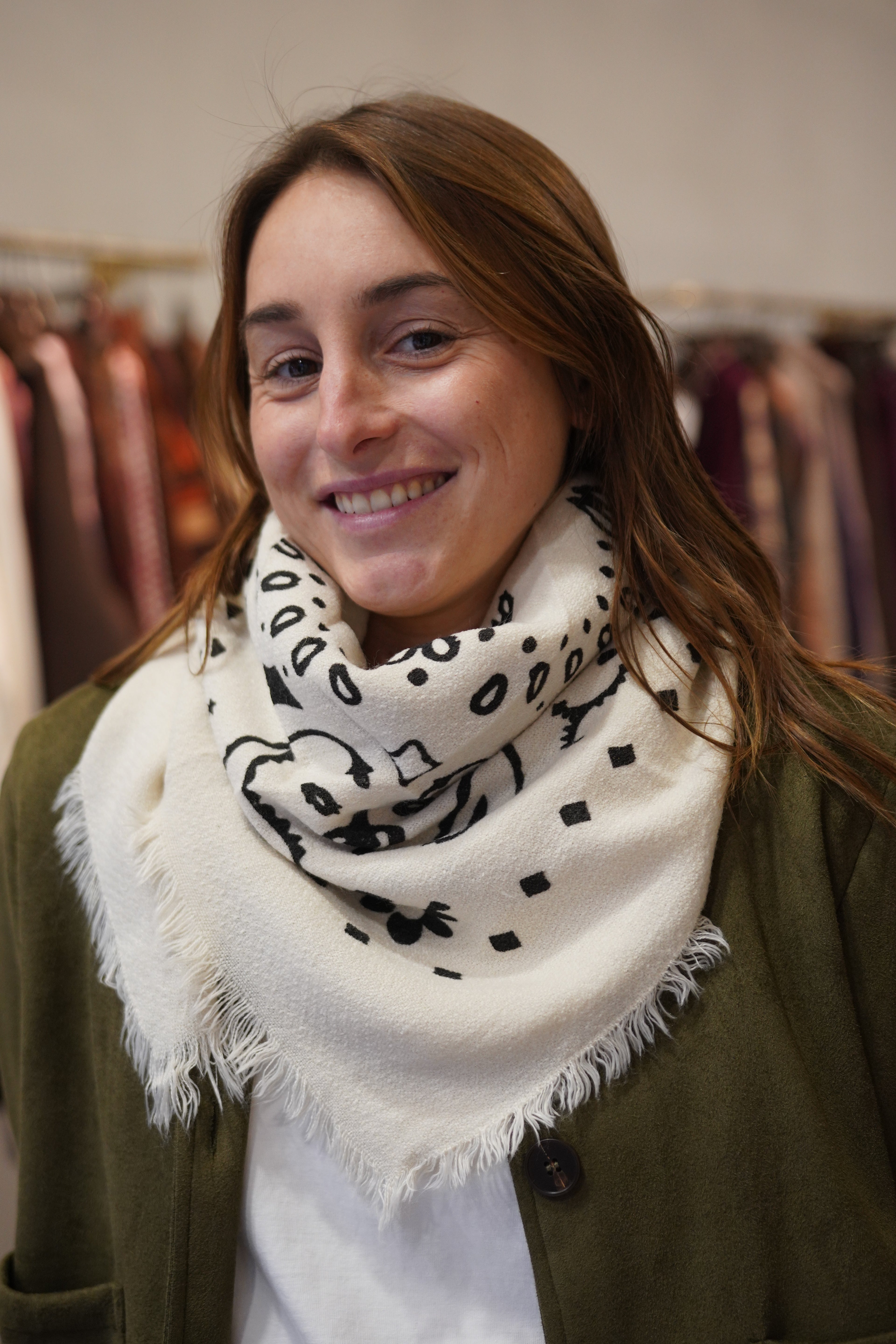 Foulard Jean Beige