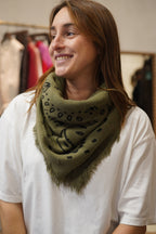 Foulard Jean Kaki