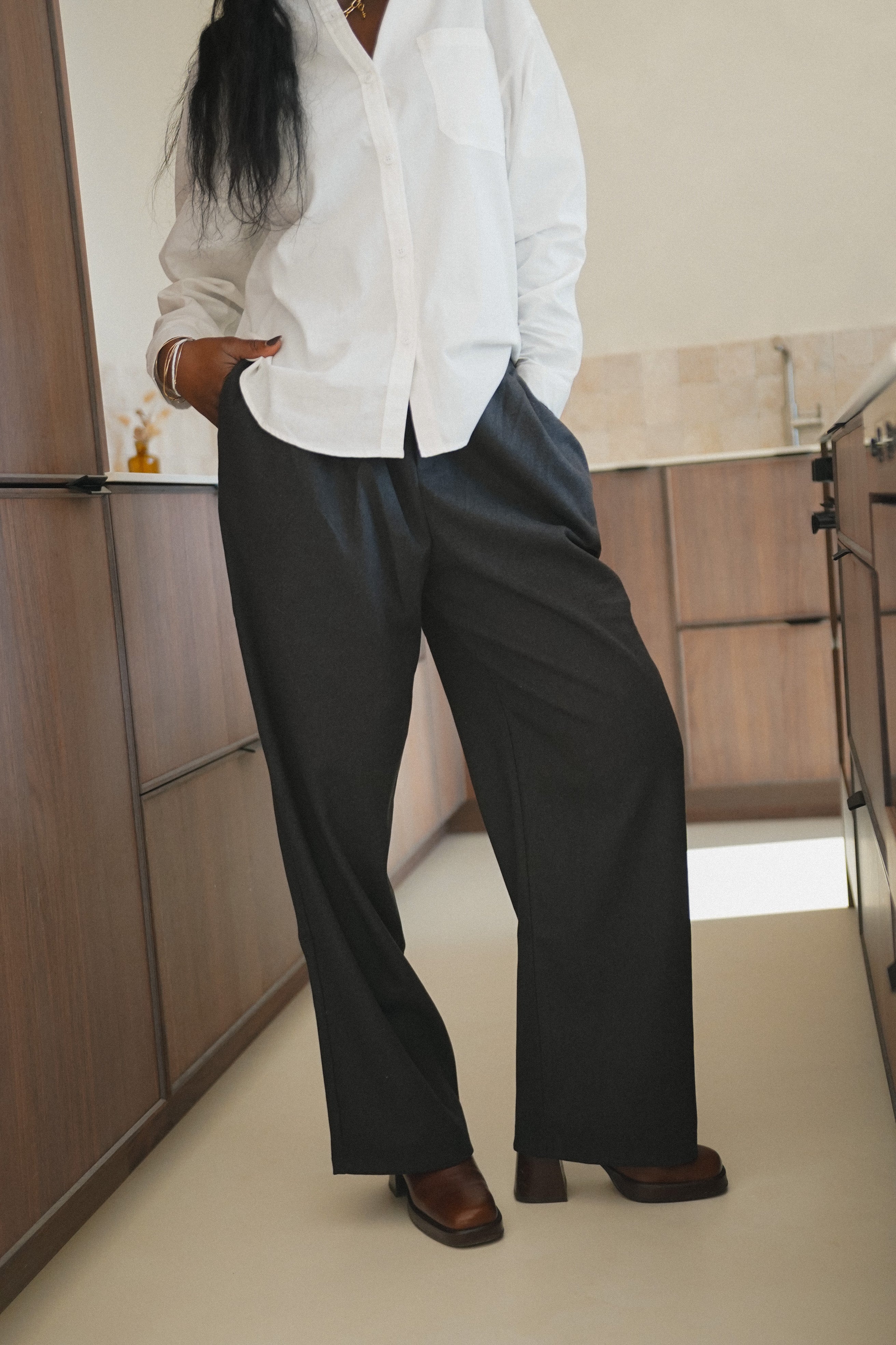 Pantalon gris Tomy