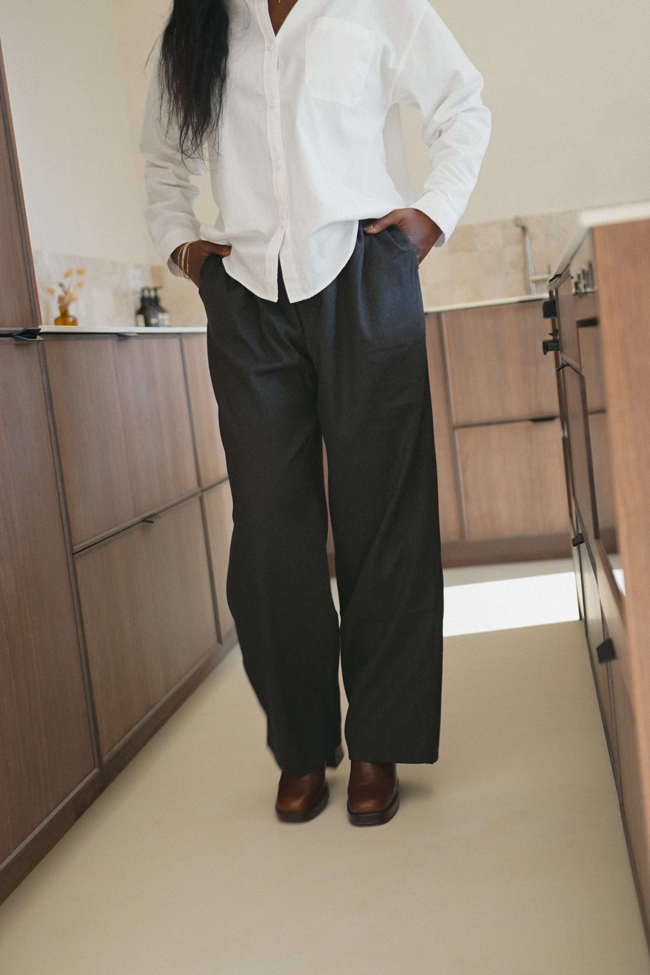 Pantalon gris Tomy
