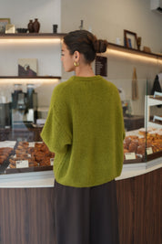 Pull Iris olive