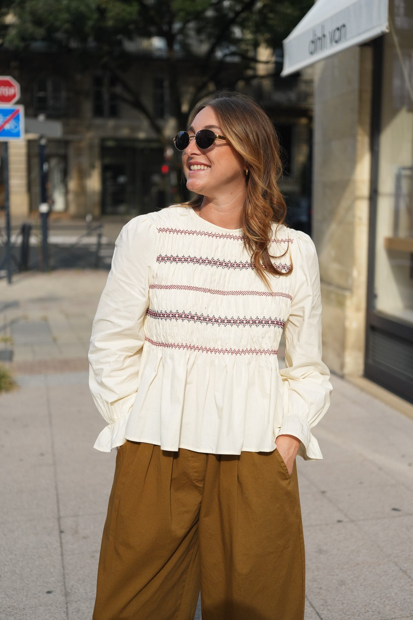 Chemise Mina écrue