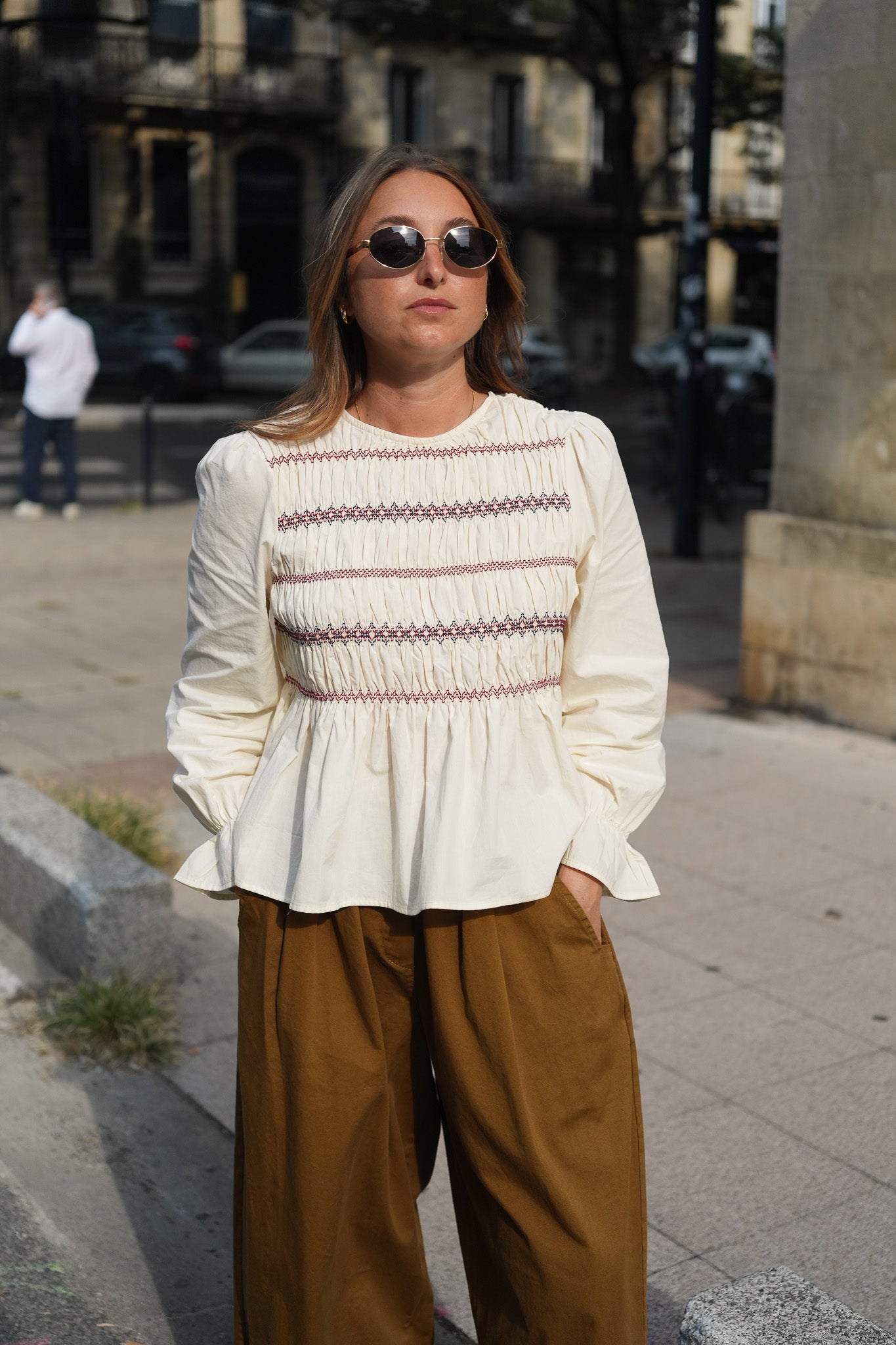 Chemise Mina écrue