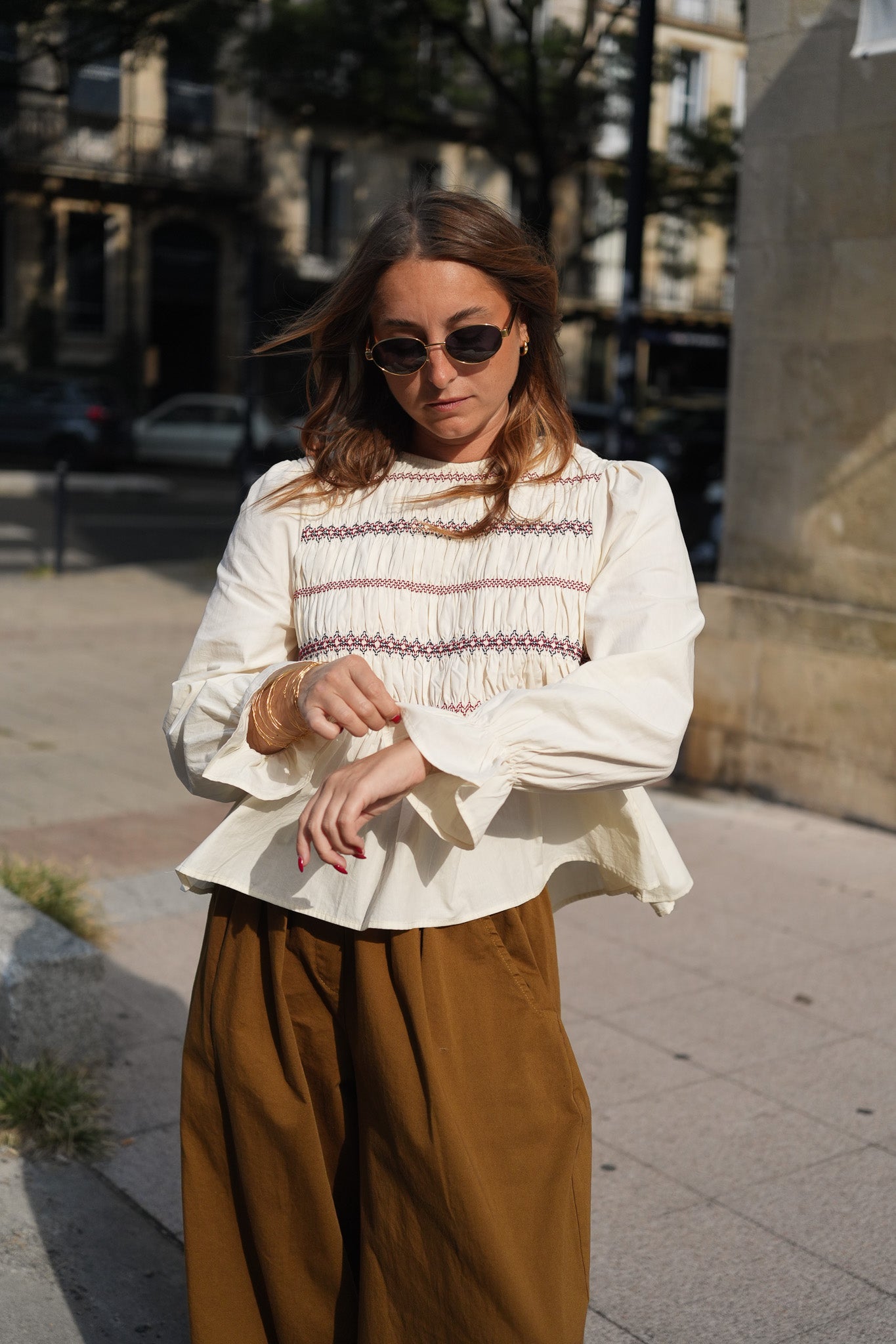 Chemise Mina écrue