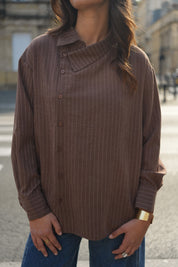 Chemise Laura marron
