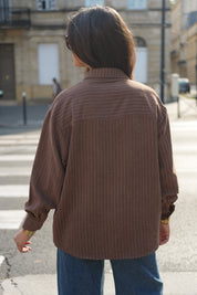 Chemise Laura marron
