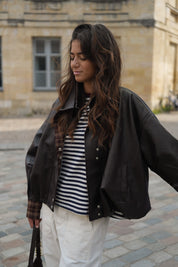 Veste Lou marron