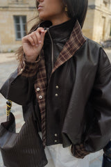 Veste Lou marron