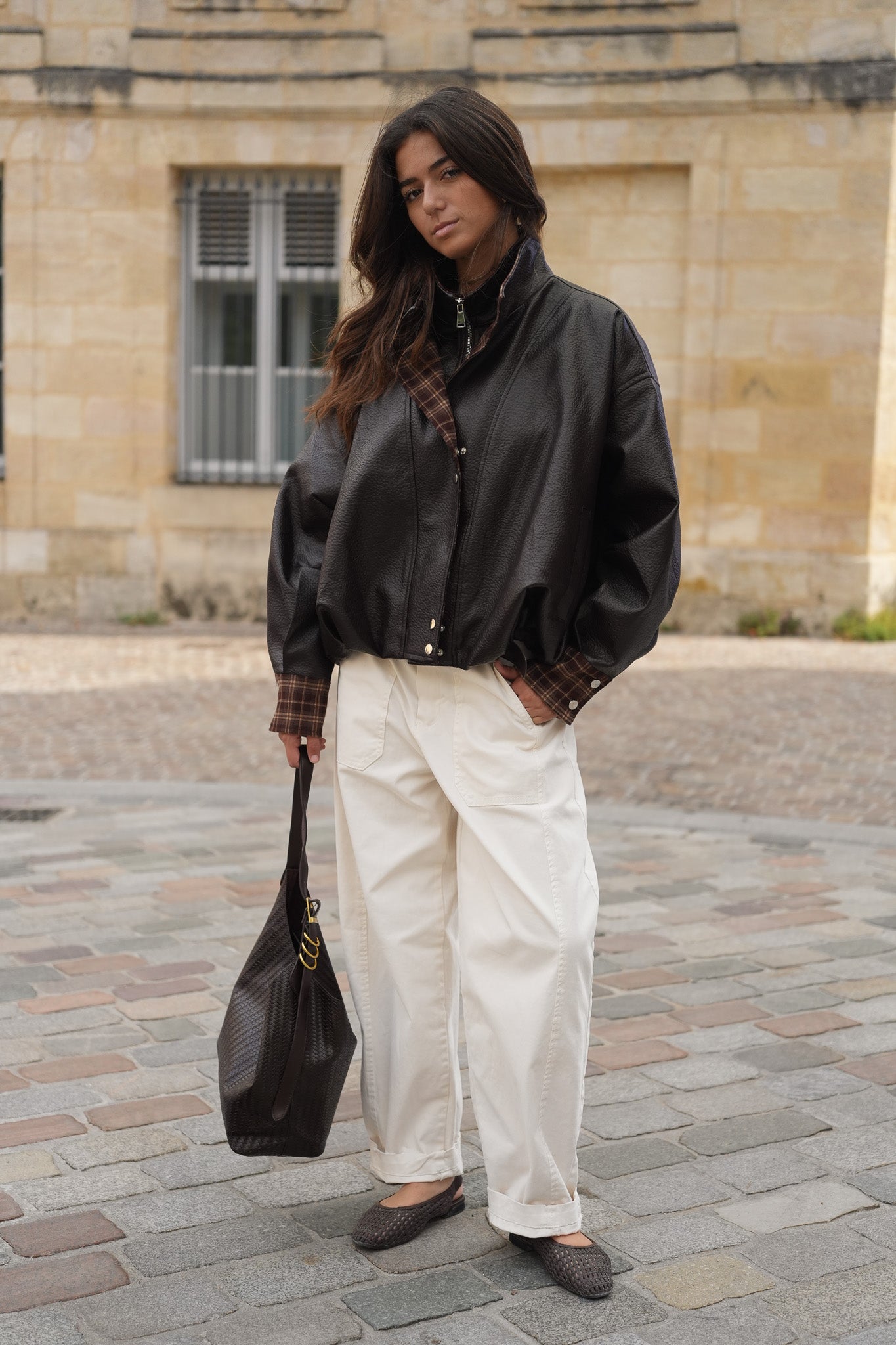 Veste Lou marron