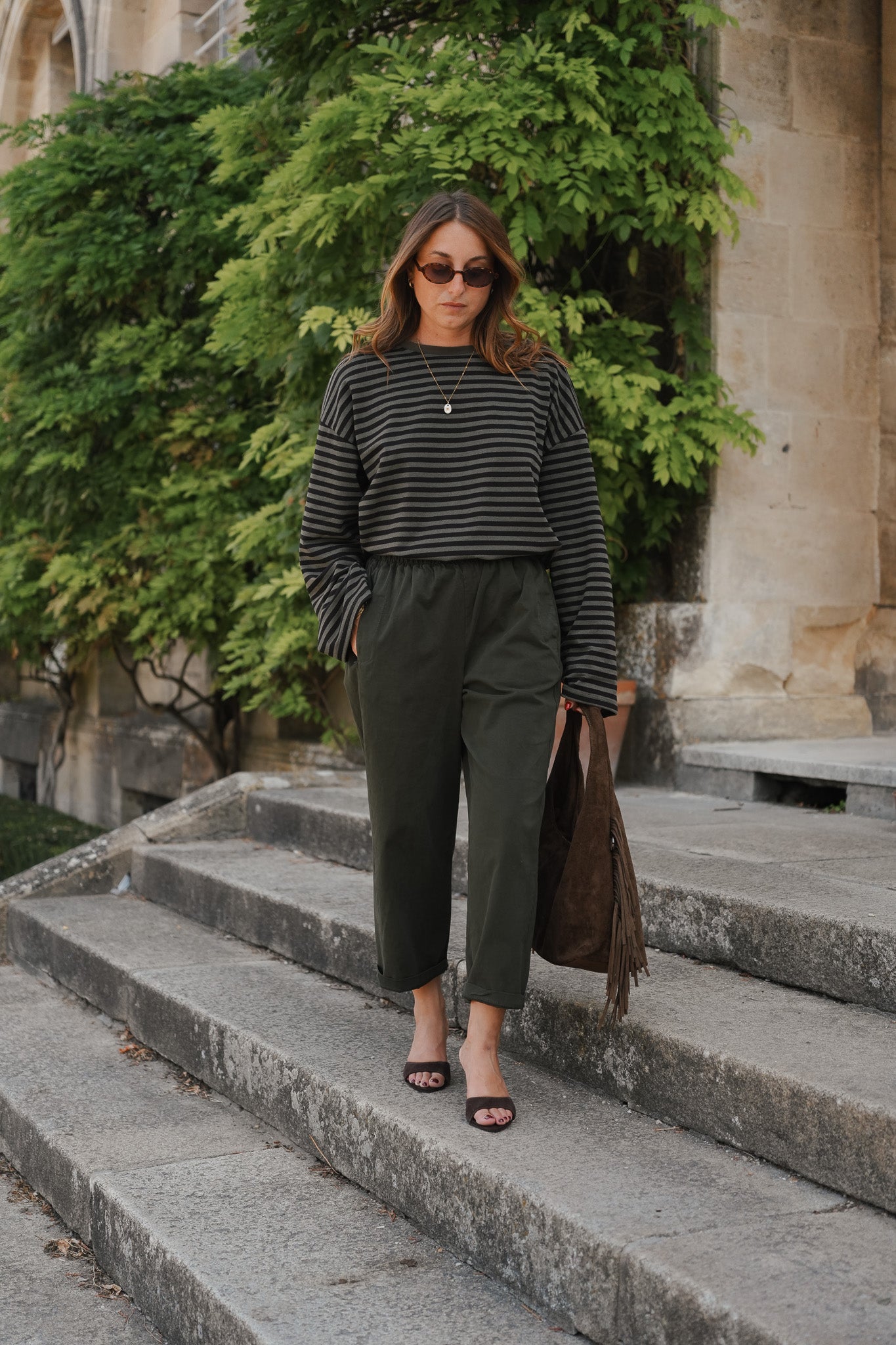 Pantalon Boris kaki