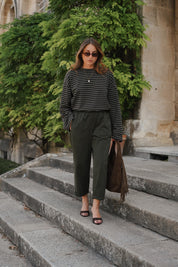 Pantalon Boris kaki