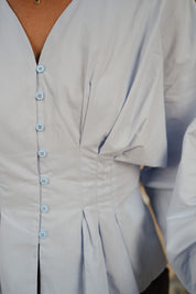 Chemise Jade bleu ciel