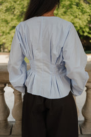 Chemise Jade bleu ciel