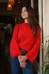Pull Lise rouge