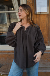 Chemise Aleck chocolat