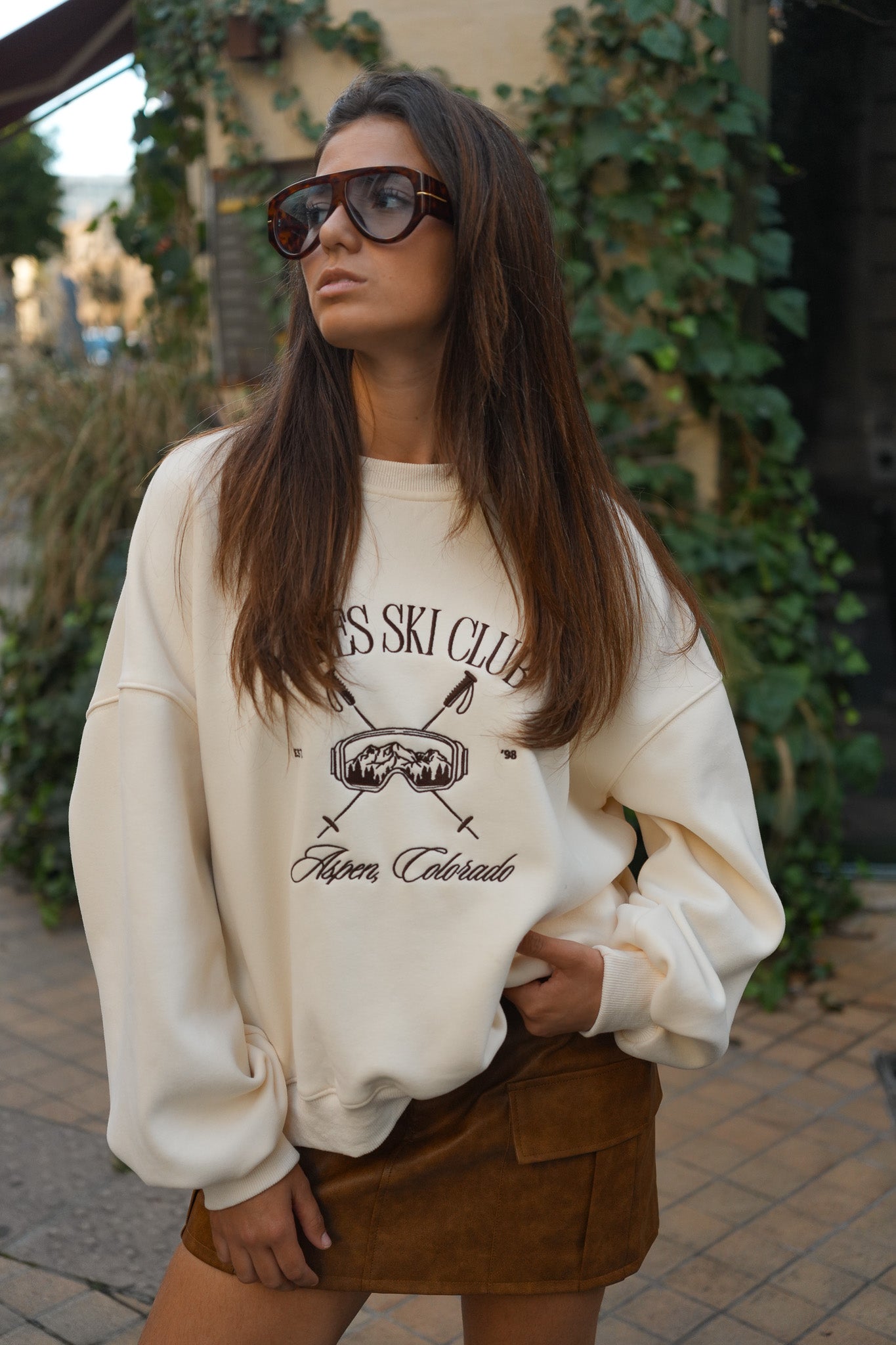 Sweat Alpine écru