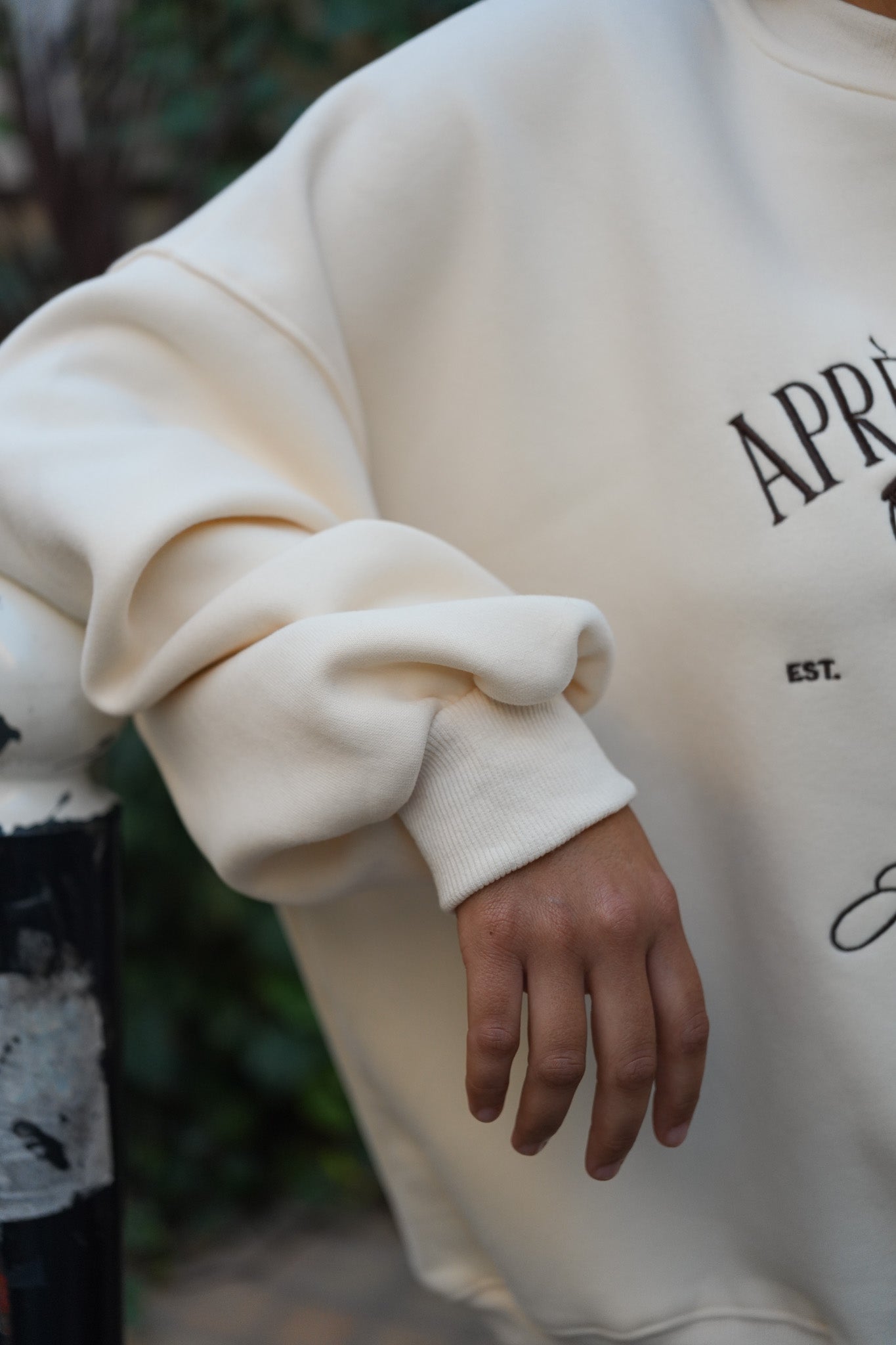 Sweat Alpine écru