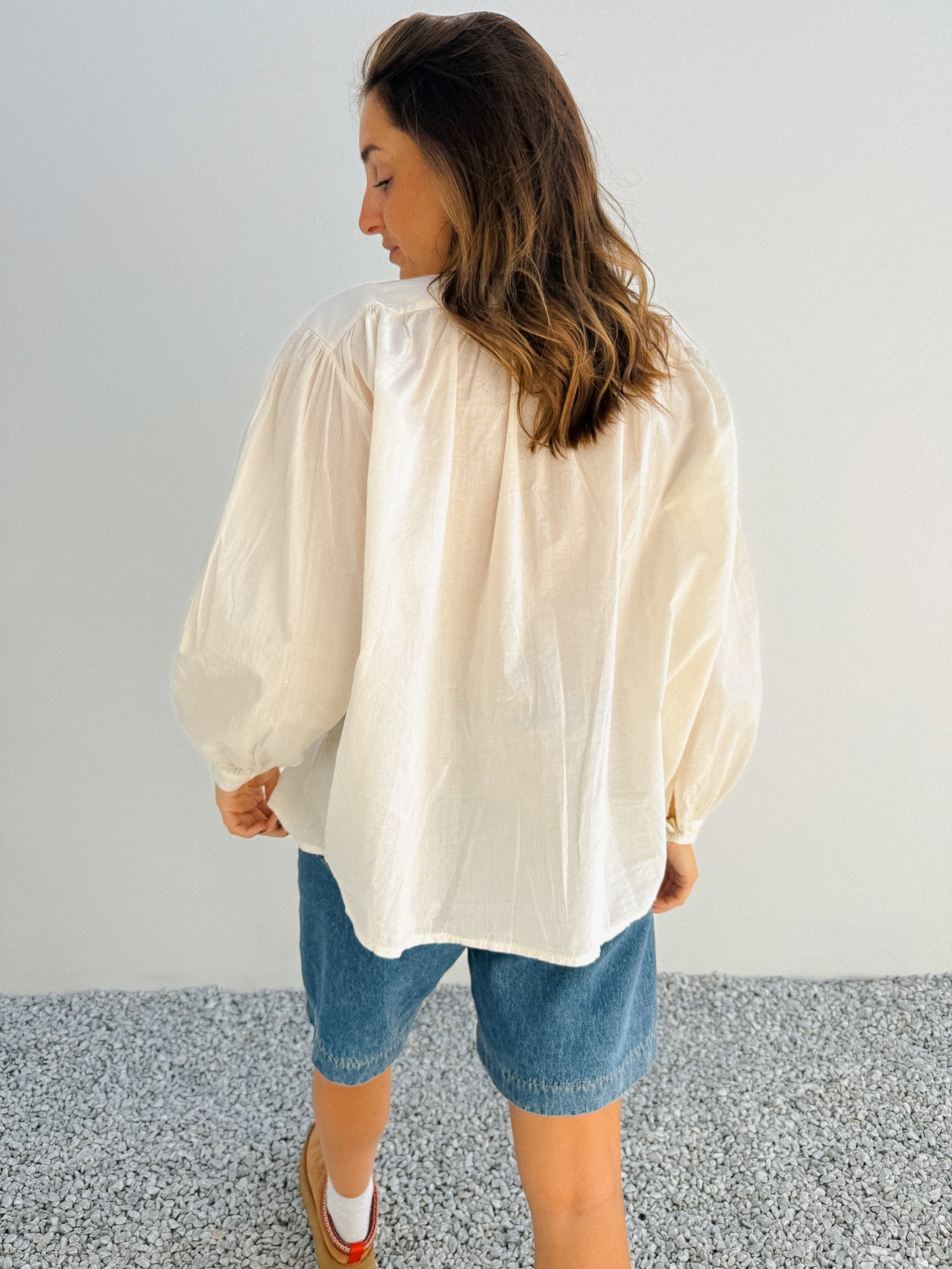 Chemise Pipa crème