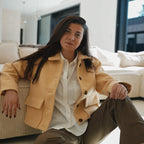 Veste courte à boutons Léna
