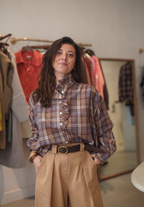 Chemise Hélène chocolat