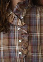 Chemise Hélène chocolat