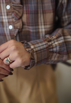 Chemise Hélène chocolat