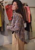 Chemise Hélène chocolat