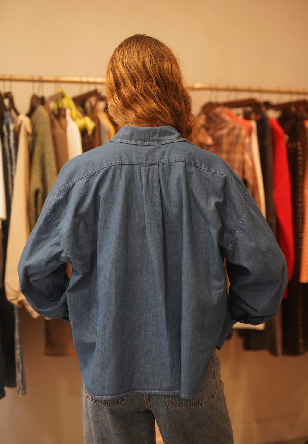 Chemise Alix jean brut