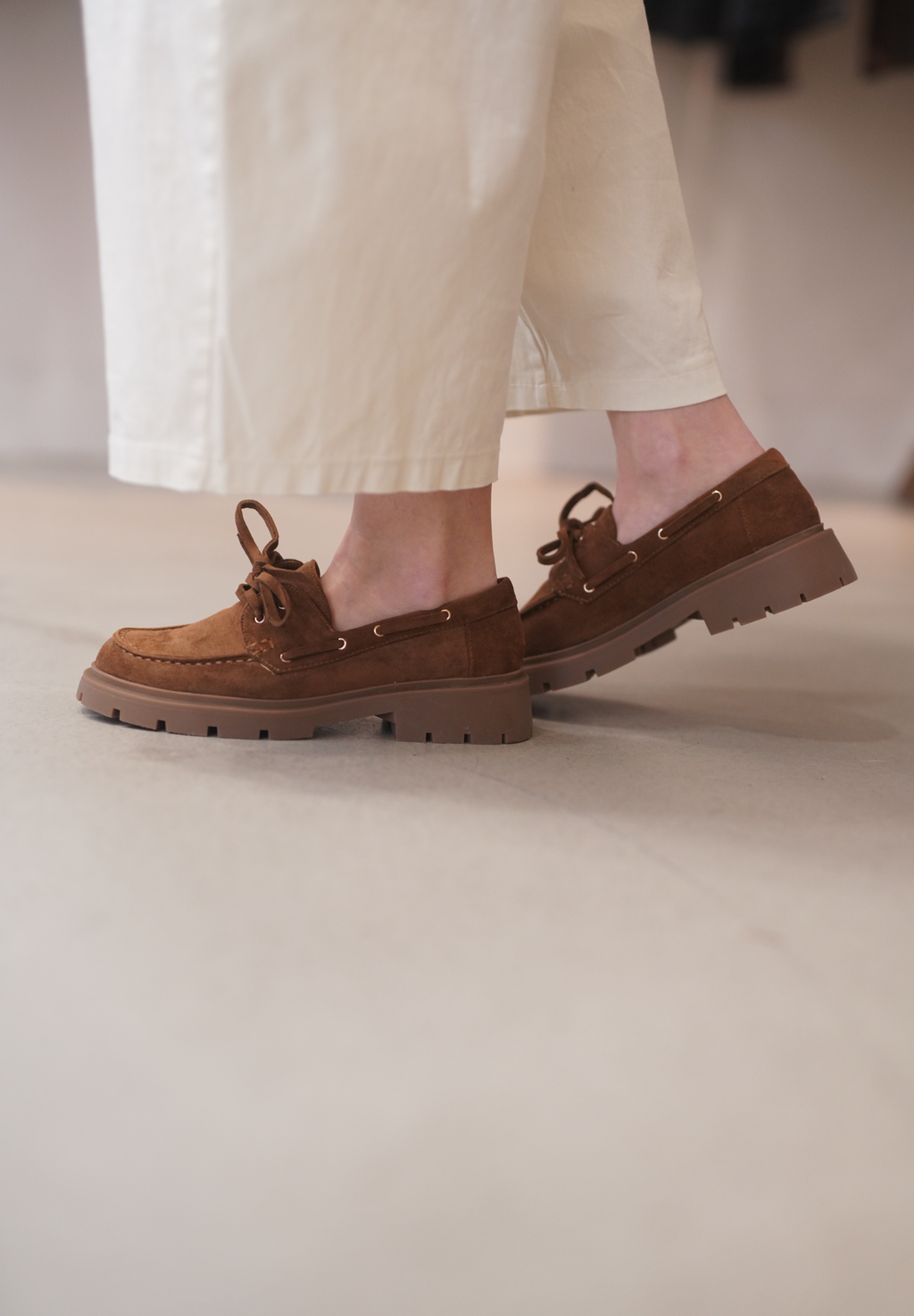 Mocassins fifi camel