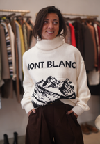 Pull Montagne blanc