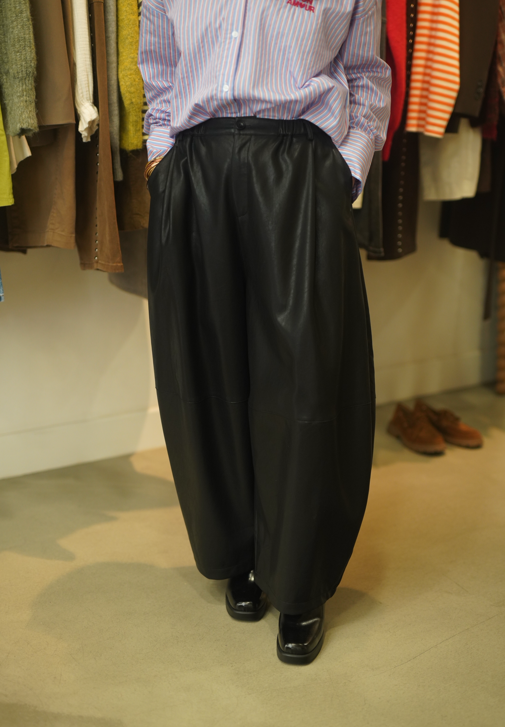 Pantalon simili ballon