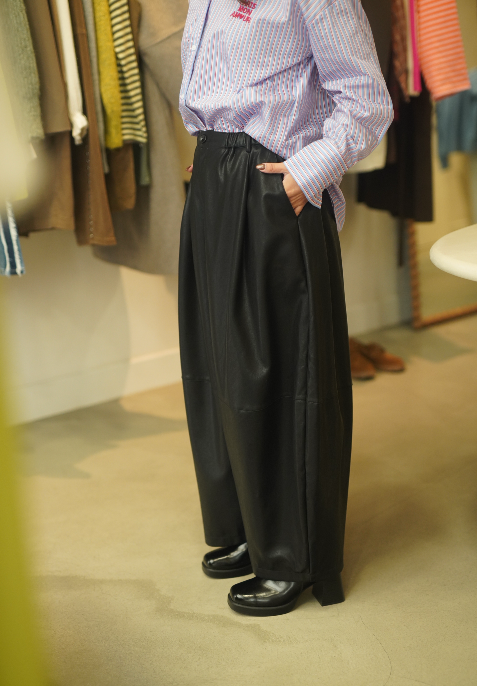 Pantalon simili ballon