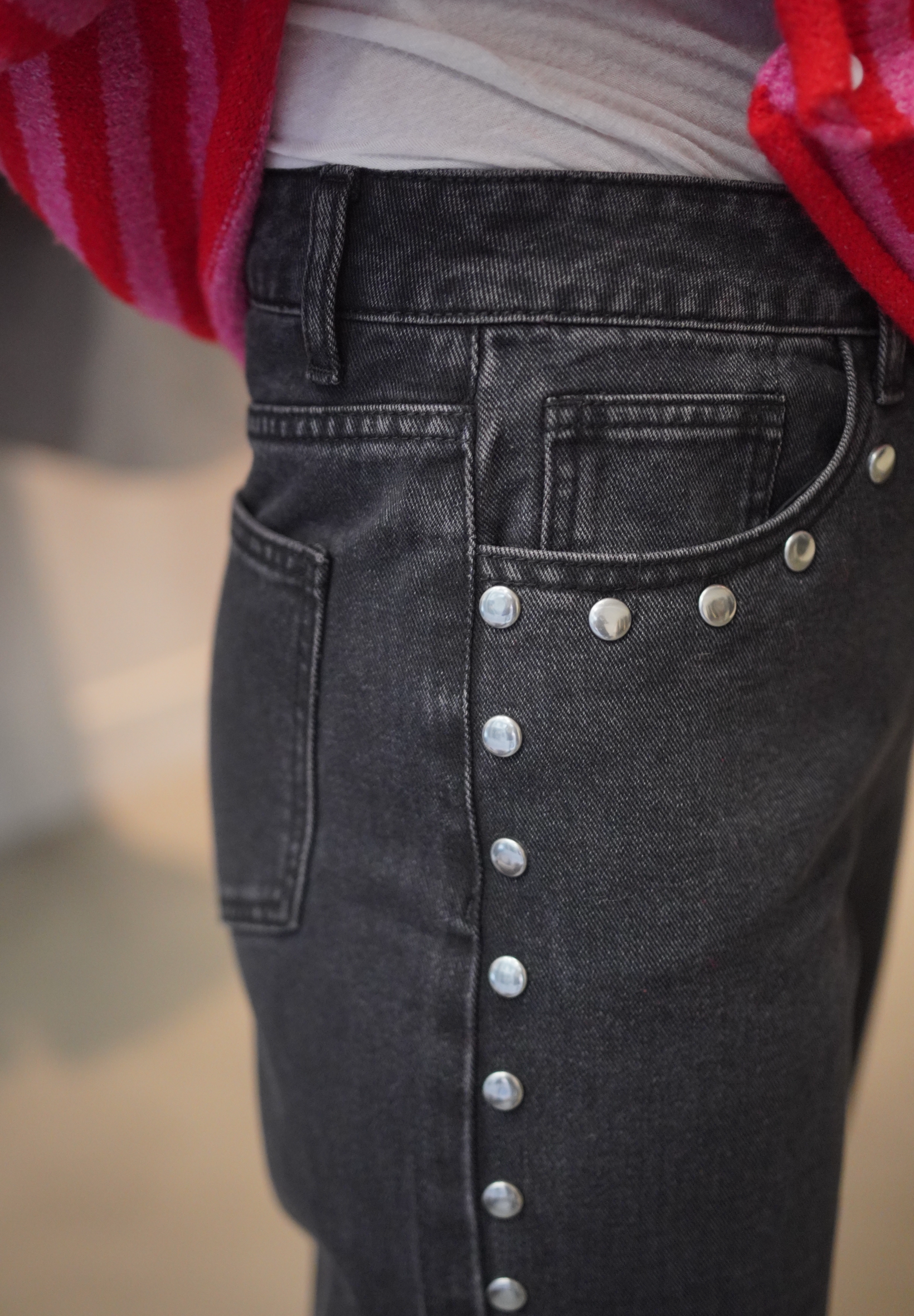 Jean clou Marta noir