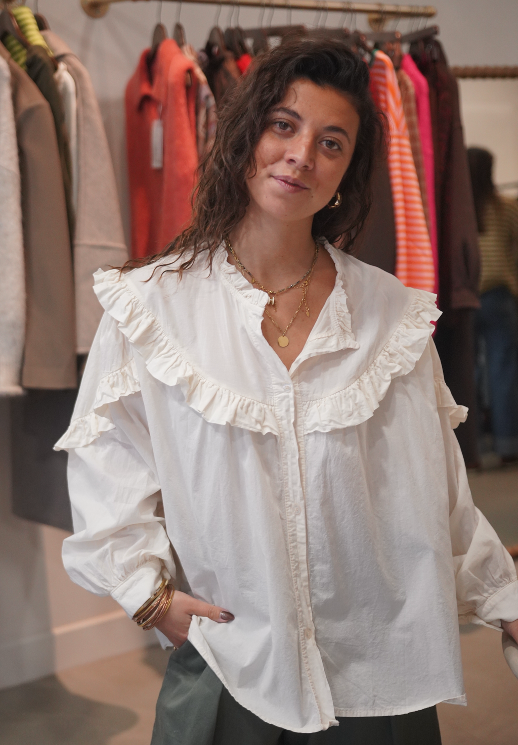 Chemise Bernadette écru