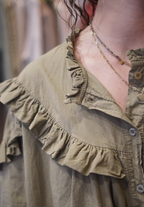 Chemise Bernadette kaki