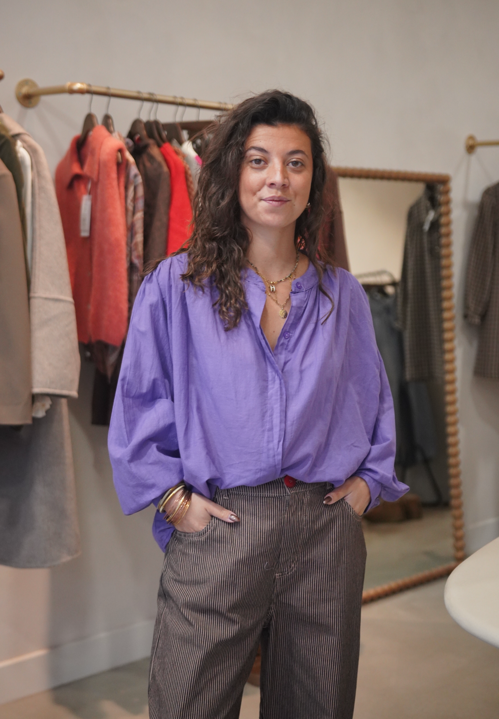 Chemise Aleck Violette