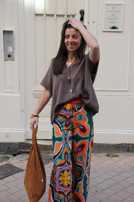Gilet mocha Sasha