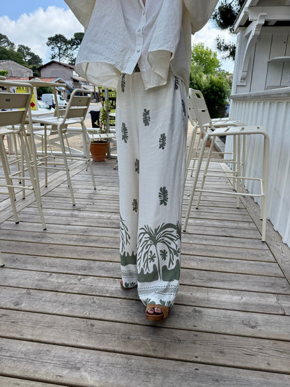 Pantalon large August