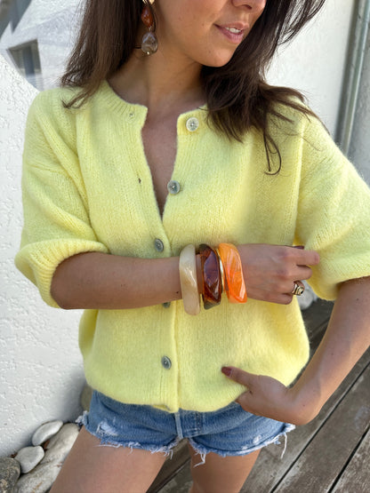 Gilet Gabin jaune