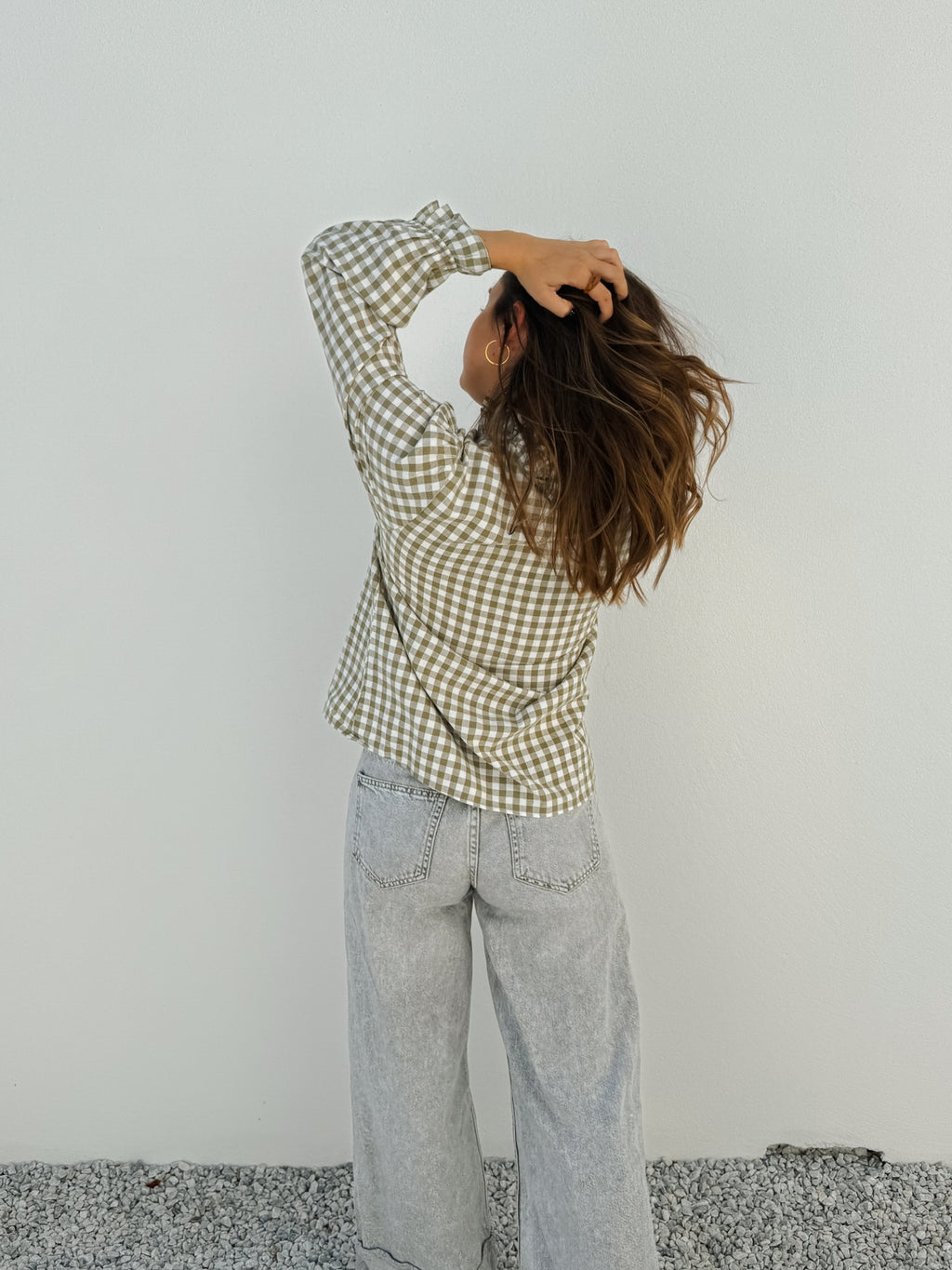 Chemise Stella kaki