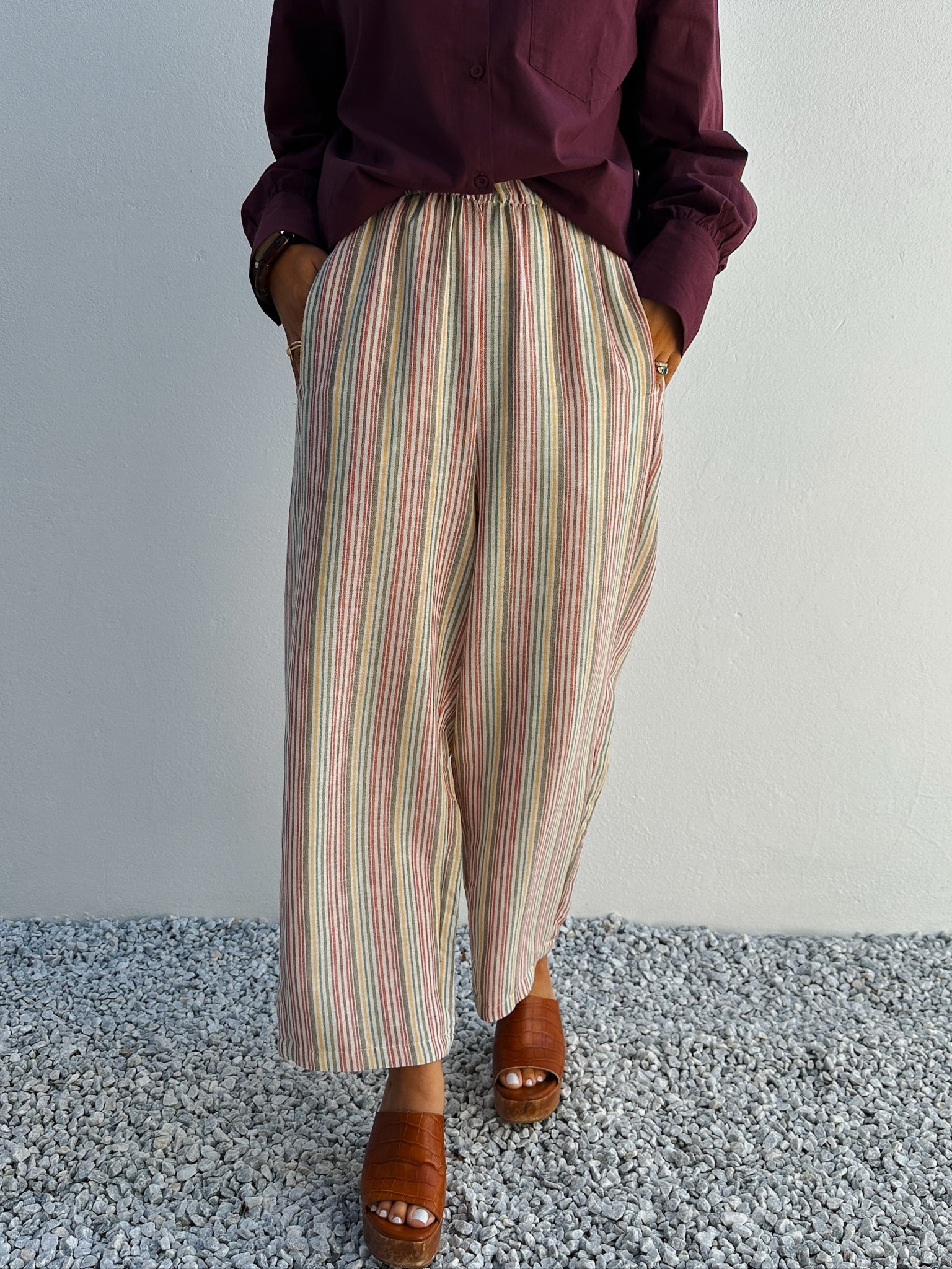 Pantalon Jerem rouge