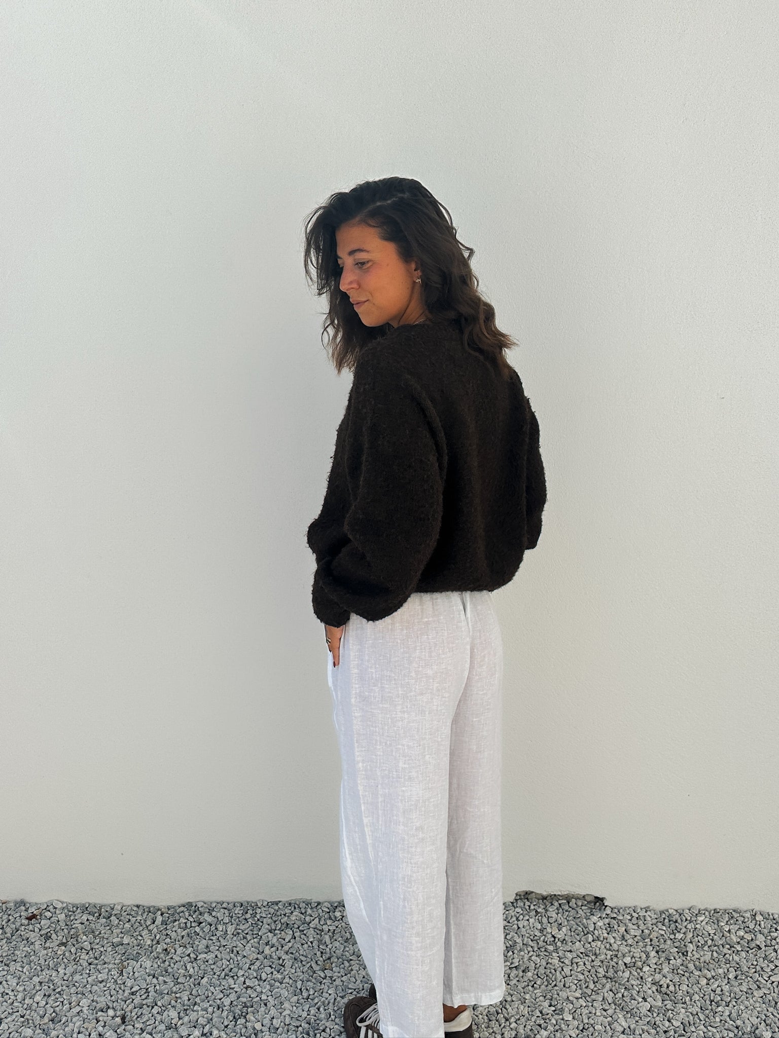 Pantalon Gaby blanc
