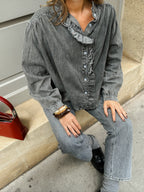 Chemise Helena grise