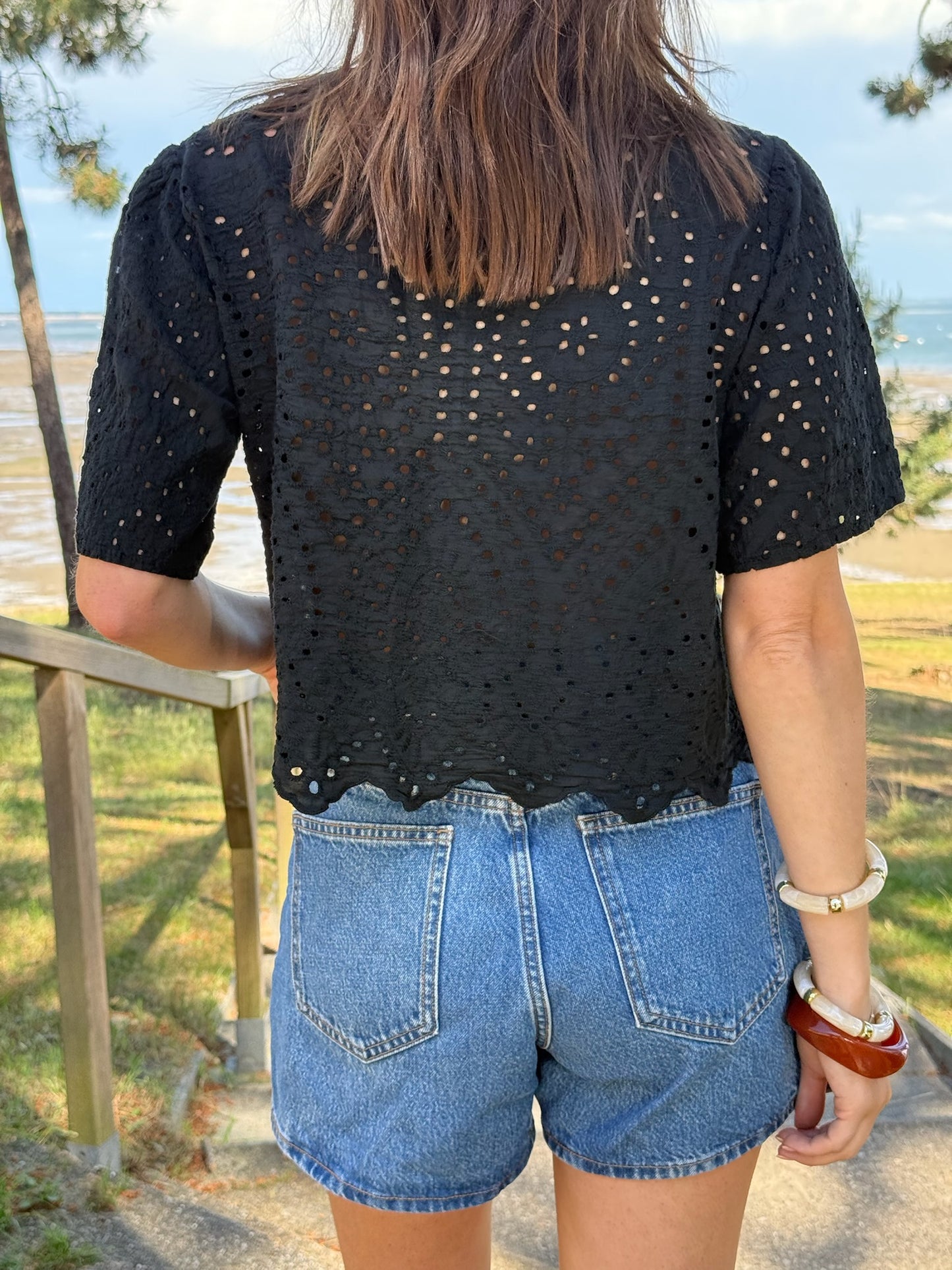 Blouse Lily noire