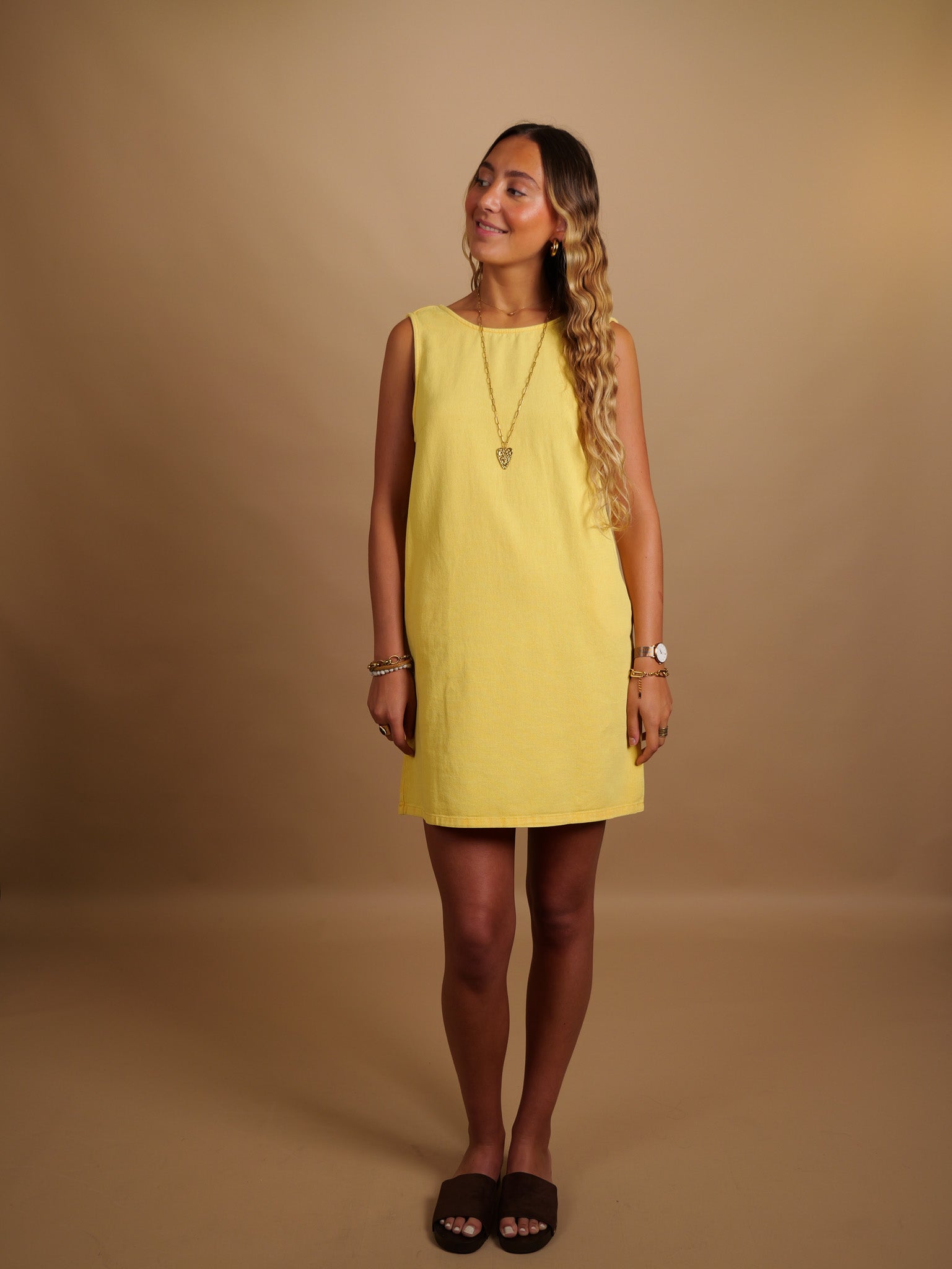 Robe Cassandre jaune