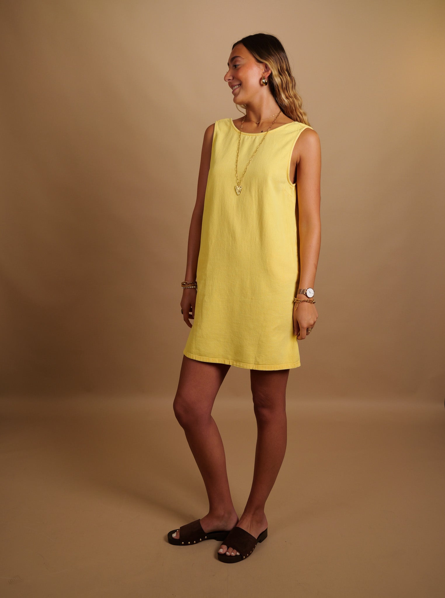 Robe Cassandre jaune