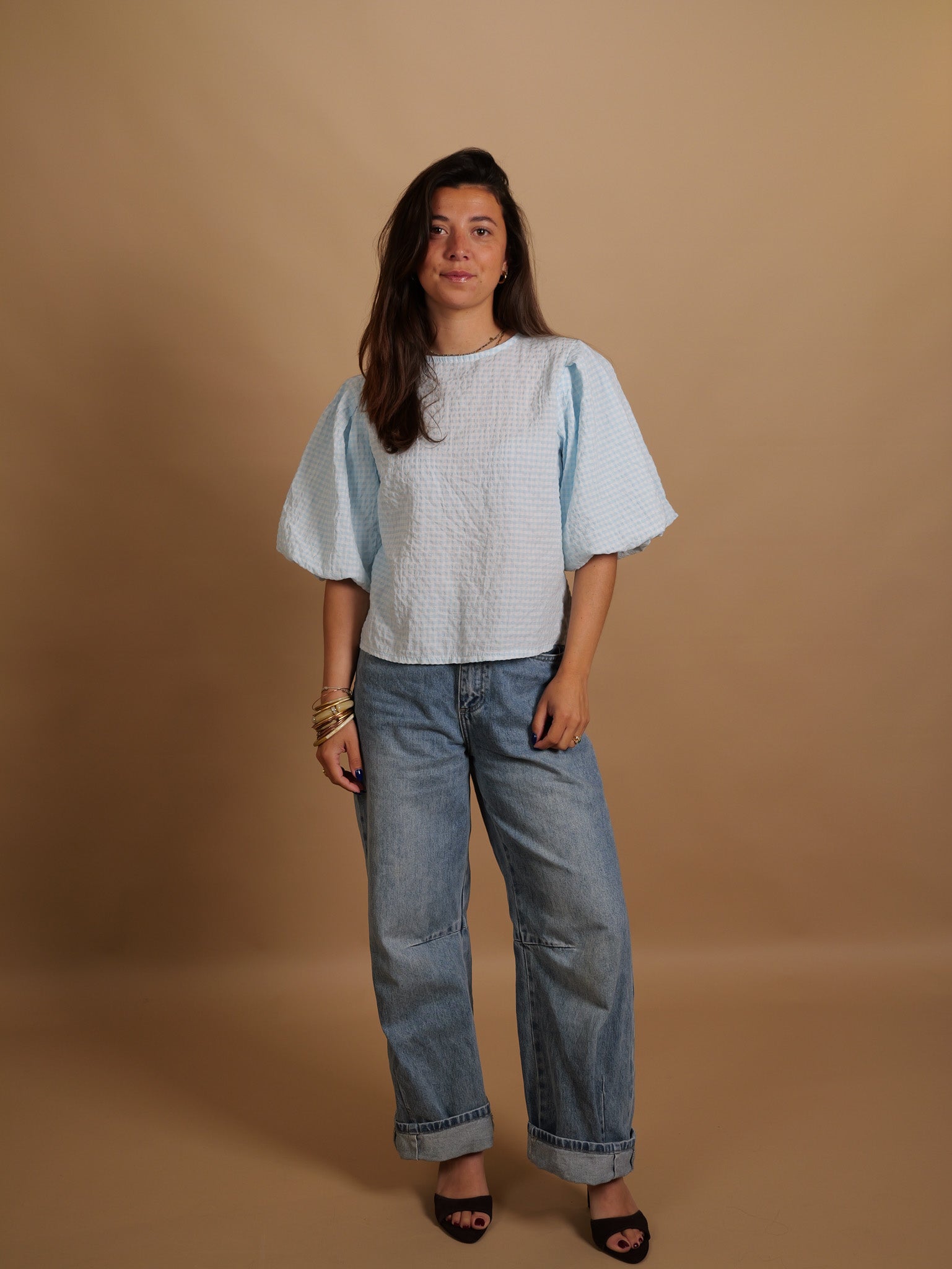 Blouse Manon Bleu Ciel
