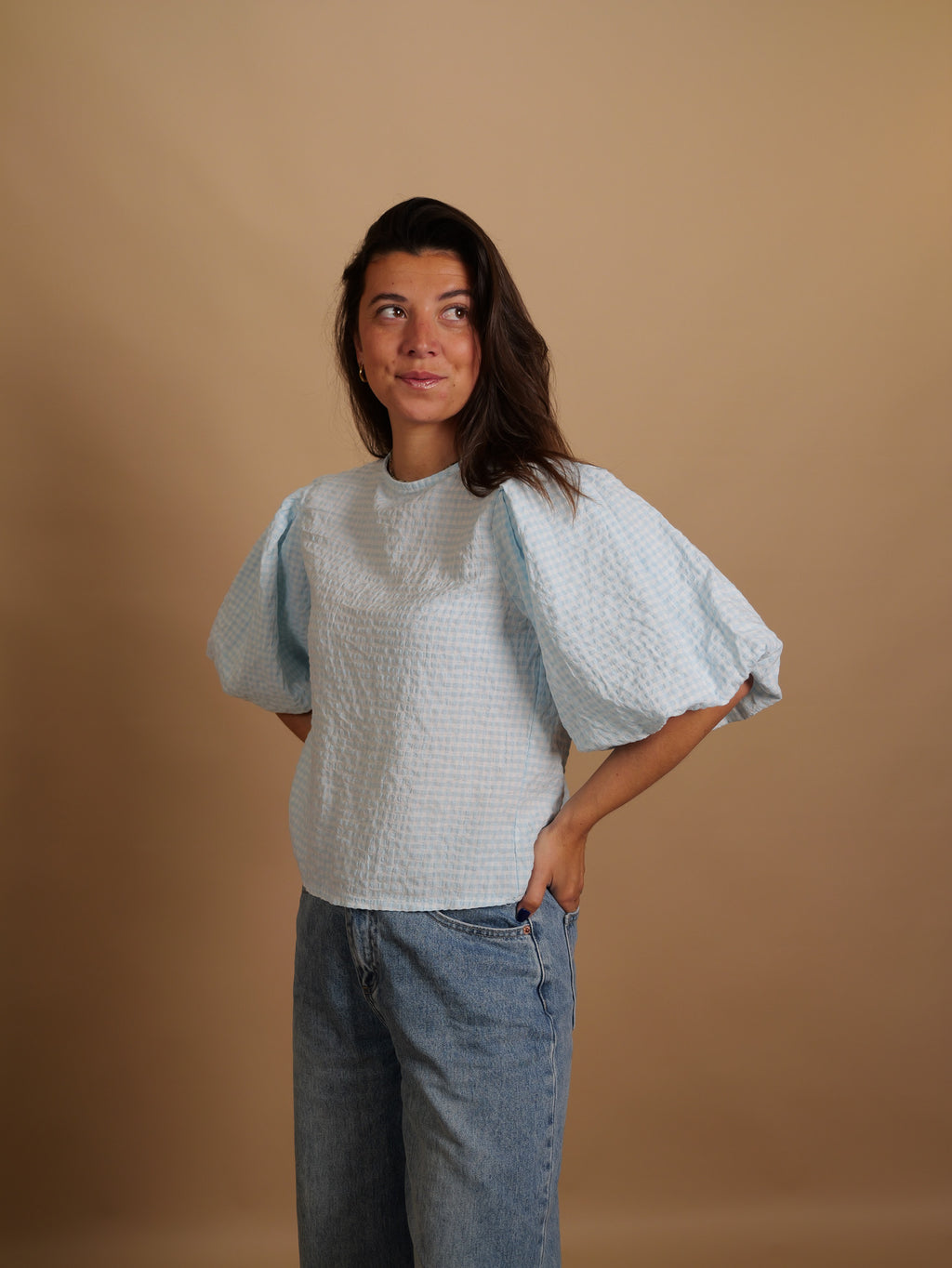 Blouse Manon Bleu Ciel