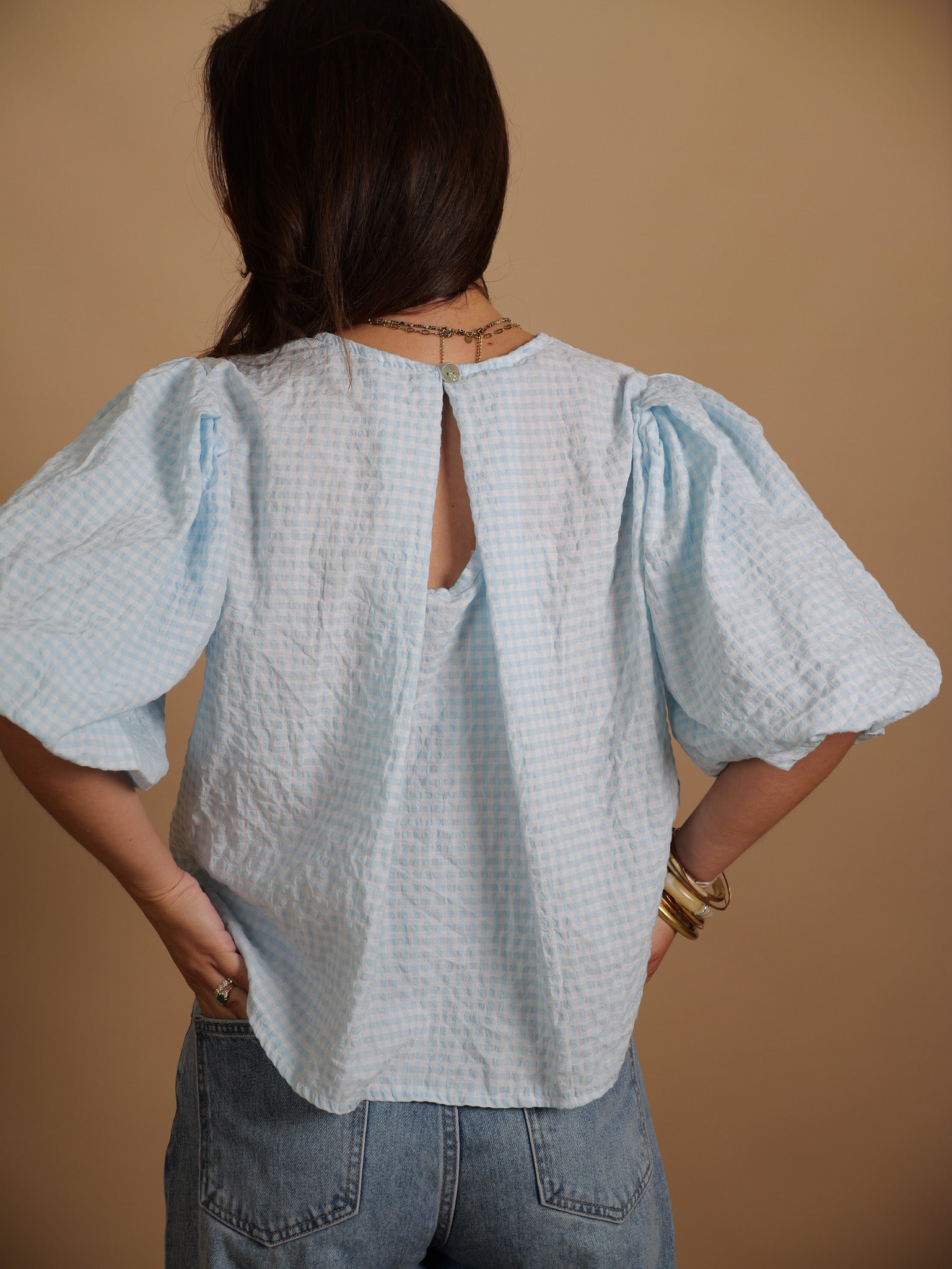 Blouse Manon Bleu Ciel